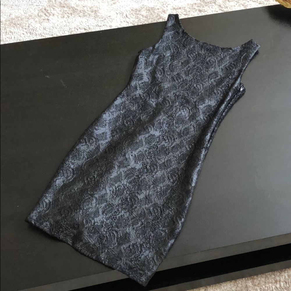 Simple black dress size small w/open back